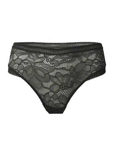 Wolford Women's High-Rise Floral Lace Thong - Black | Thumbnail 1 Wolford Women's High-Rise Floral Lace Thong - Black | Thumbnail 1