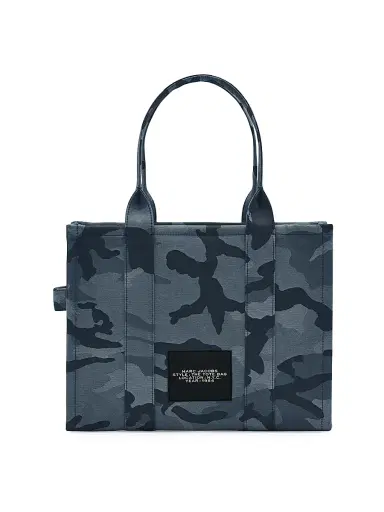 Marc Jacobs Women's The Camo Jacquard Large Tote Bag - Blue Camo | Thumbnail 4 Marc Jacobs Women's The Camo Jacquard Large Tote Bag - Blue Camo | Thumbnail 4