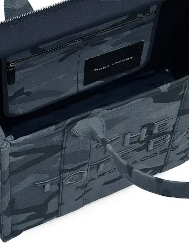 Marc Jacobs Women's The Camo Jacquard Large Tote Bag - Blue Camo | Thumbnail 5 Marc Jacobs Women's The Camo Jacquard Large Tote Bag - Blue Camo | Thumbnail 5
