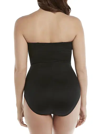 Miraclesuit Swim Women's Rock Solid Madrid One-Piece Swimsuit - Black - Size 16 | Thumbnail 3 Miraclesuit Swim Women's Rock Solid Madrid One-Piece Swimsuit - Black - Size 16 | Thumbnail 3