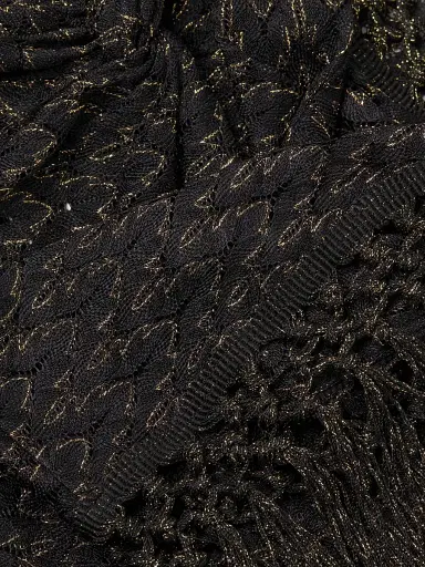 Ramy Brook Women's Gaia Zig-Zag Metallic Tassel Midi-Skirt - Black Gold Zig Zag | Thumbnail 6 Ramy Brook Women's Gaia Zig-Zag Metallic Tassel Midi-Skirt - Black Gold Zig Zag | Thumbnail 6