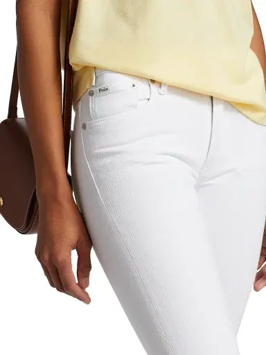 Polo Ralph Lauren Women's Cotton-Blend Mid-Rise Skinny Jeans - Amesbury Wash | Thumbnail 6 Polo Ralph Lauren Women's Cotton-Blend Mid-Rise Skinny Jeans - Amesbury Wash | Thumbnail 6