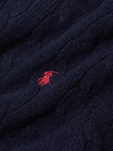 Polo Ralph Lauren Women's Julianna Cable-Knit Sweater - Hunter Navy | Thumbnail 7 Polo Ralph Lauren Women's Julianna Cable-Knit Sweater - Hunter Navy | Thumbnail 7