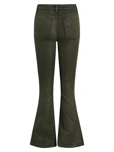 Hudson Jeans Women's Holly High-Rise Flared Jeans - Cypress Glitter | Thumbnail 3 Hudson Jeans Women's Holly High-Rise Flared Jeans - Cypress Glitter | Thumbnail 3