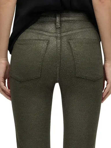 Hudson Jeans Women's Holly High-Rise Flared Jeans - Cypress Glitter | Thumbnail 8 Hudson Jeans Women's Holly High-Rise Flared Jeans - Cypress Glitter | Thumbnail 8