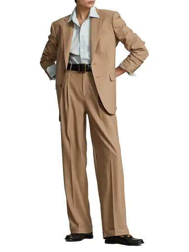 Polo Ralph Lauren Women's Wool Blend Blazer - Camel | Thumbnail 2 Polo Ralph Lauren Women's Wool Blend Blazer - Camel | Thumbnail 2