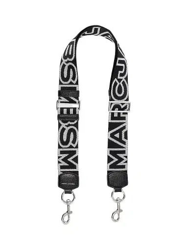 Marc Jacobs Women's The Outline Logo Webbing Strap | Thumbnail 1 Marc Jacobs Women's The Outline Logo Webbing Strap | Thumbnail 1