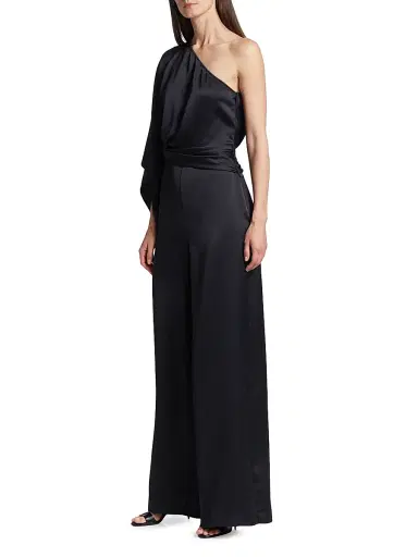 Ramy Brook Women's Simone One-Shoulder Jumpsuit | Thumbnail 4 Ramy Brook Women's Simone One-Shoulder Jumpsuit | Thumbnail 4