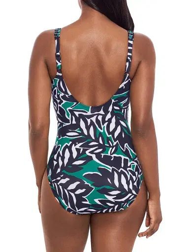 Miraclesuit Swim Women's Palma Verde Sanibel Draped One-Piece Swimsuit - Black Multi | Thumbnail 3 Miraclesuit Swim Women's Palma Verde Sanibel Draped One-Piece Swimsuit - Black Multi | Thumbnail 3