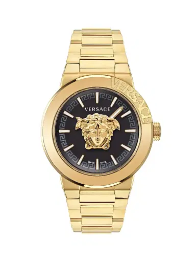 Versace Men's Medusa Infinite IP Yellow Gold Bracelet Watch/45MM - Yellow Gold | Thumbnail 1 Versace Men's Medusa Infinite IP Yellow Gold Bracelet Watch/45MM - Yellow Gold | Thumbnail 1