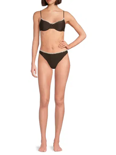 Ramy Brook Women's Emmeline Balconette Bikini Top - Beach Brown | Thumbnail 2 Ramy Brook Women's Emmeline Balconette Bikini Top - Beach Brown | Thumbnail 2