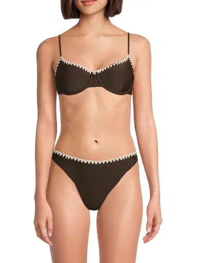 Ramy Brook Women's Emmeline Balconette Bikini Top - Beach Brown | Thumbnail 3 Ramy Brook Women's Emmeline Balconette Bikini Top - Beach Brown | Thumbnail 3