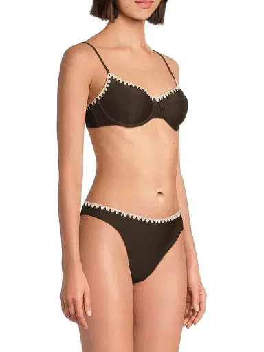 Ramy Brook Women's Emmeline Balconette Bikini Top - Beach Brown | Thumbnail 4 Ramy Brook Women's Emmeline Balconette Bikini Top - Beach Brown | Thumbnail 4