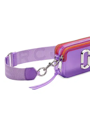 Marc Jacobs Women's Jelly Snapshot PVC Crossbody Bag - Wisteria | Thumbnail 6 Marc Jacobs Women's Jelly Snapshot PVC Crossbody Bag - Wisteria | Thumbnail 6