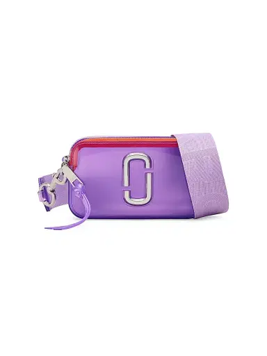 Marc Jacobs Women's Jelly Snapshot PVC Crossbody Bag - Wisteria | Thumbnail 1 Marc Jacobs Women's Jelly Snapshot PVC Crossbody Bag - Wisteria | Thumbnail 1