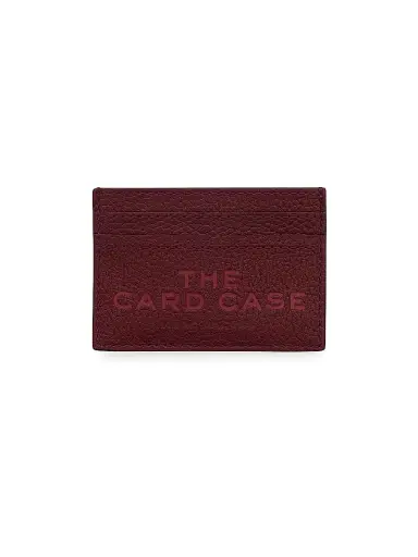 Marc Jacobs Women's The Leather Card Case - Cherry | Thumbnail 1 Marc Jacobs Women's The Leather Card Case - Cherry | Thumbnail 1