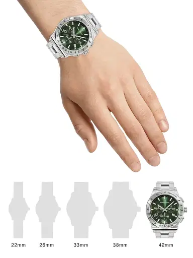 FERRAGAMO Men's 1927 Chrono Stainless Steel Bracelet Watch/42MM - Stainless Steel | Thumbnail 2 FERRAGAMO Men's 1927 Chrono Stainless Steel Bracelet Watch/42MM - Stainless Steel | Thumbnail 2