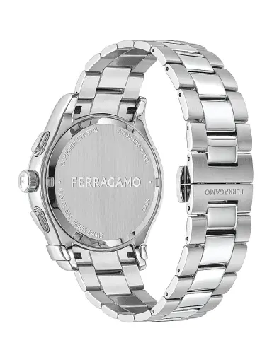 FERRAGAMO Men's 1927 Chrono Stainless Steel Bracelet Watch/42MM - Stainless Steel | Thumbnail 4 FERRAGAMO Men's 1927 Chrono Stainless Steel Bracelet Watch/42MM - Stainless Steel | Thumbnail 4