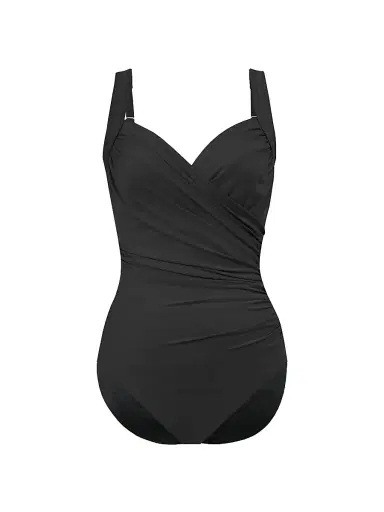Miraclesuit Swim Women's Must Haves Sanibel One-Piece Swimsuit - Black | Thumbnail 1 Miraclesuit Swim Women's Must Haves Sanibel One-Piece Swimsuit - Black | Thumbnail 1