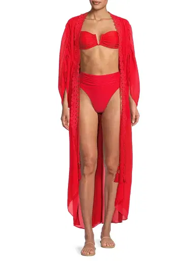 Ramy Brook Women's Raelynn Maxi Dress - Flame | Thumbnail 2 Ramy Brook Women's Raelynn Maxi Dress - Flame | Thumbnail 2