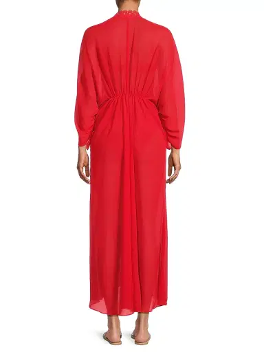 Ramy Brook Women's Raelynn Maxi Dress - Flame | Thumbnail 5 Ramy Brook Women's Raelynn Maxi Dress - Flame | Thumbnail 5