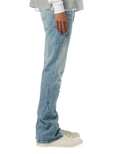 Hudson Jeans Men's Walker Distressed Stretch Flare Jeans - Resort | Thumbnail 5 Hudson Jeans Men's Walker Distressed Stretch Flare Jeans - Resort | Thumbnail 5