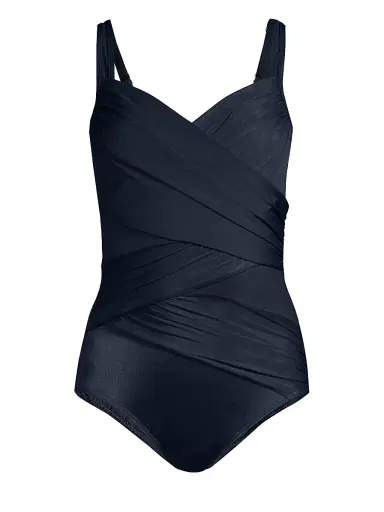 Miraclesuit Swim Women's Network Madero Ruched Criss Cross One-Piece Swimsuit | Thumbnail 6 Miraclesuit Swim Women's Network Madero Ruched Criss Cross One-Piece Swimsuit | Thumbnail 6