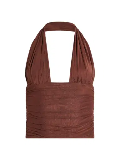 SEROYA Women's Bimini Halter Top - Coconut | Thumbnail 4 SEROYA Women's Bimini Halter Top - Coconut | Thumbnail 4