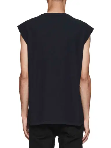 Purple Brand Men's Logo Cotton Tank Top - Black | Thumbnail 1 Purple Brand Men's Logo Cotton Tank Top - Black | Thumbnail 1