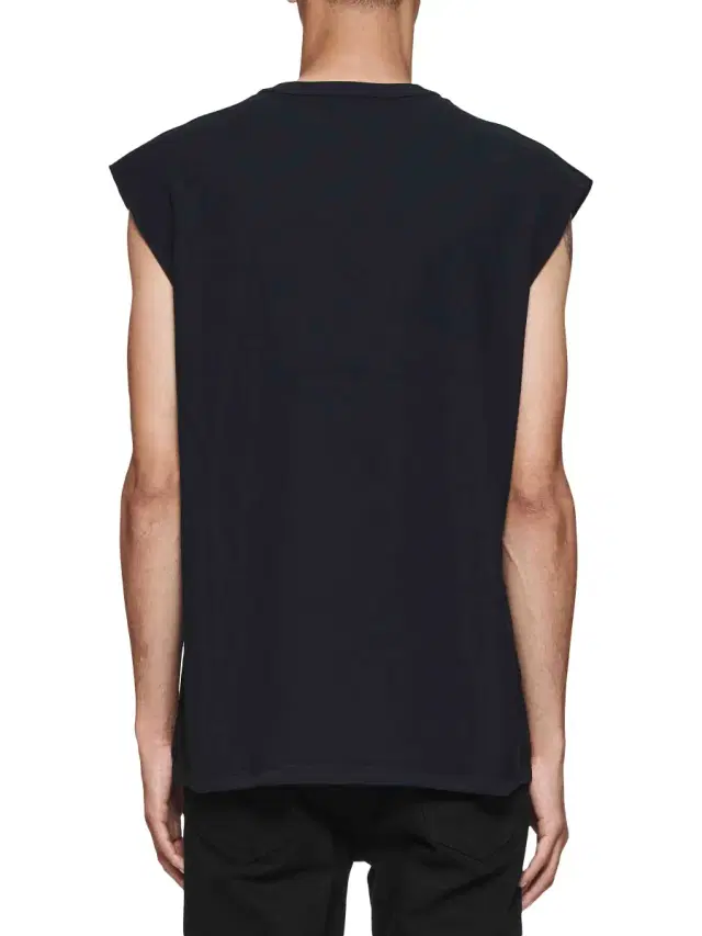 Men's Logo Cotton Tank Top - Black Men's Logo Cotton Tank Top - Black