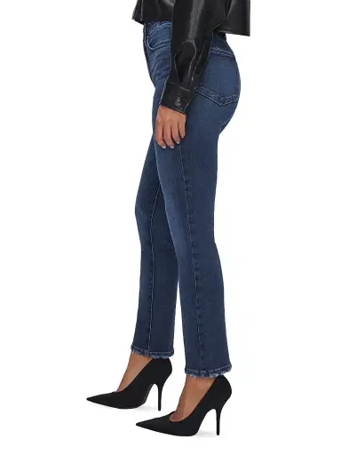 Good American Women's Good Legs Straight Jeans - Indigo | Thumbnail 4 Good American Women's Good Legs Straight Jeans - Indigo | Thumbnail 4