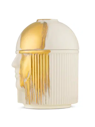Ginori 1735 White Gold L'Amazzone Porcelain Diffuser Holder - White Gold | Thumbnail 3 Ginori 1735 White Gold L'Amazzone Porcelain Diffuser Holder - White Gold | Thumbnail 3