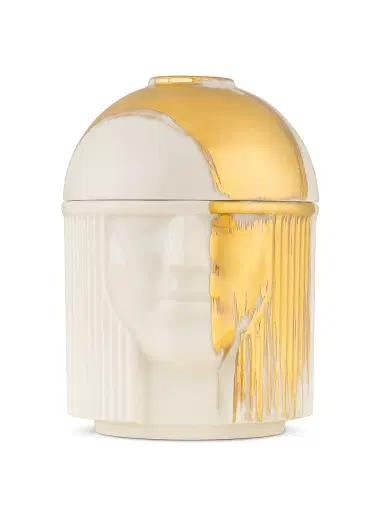 Ginori 1735 White Gold L'Amazzone Porcelain Diffuser Holder - White Gold | Thumbnail 1 Ginori 1735 White Gold L'Amazzone Porcelain Diffuser Holder - White Gold | Thumbnail 1