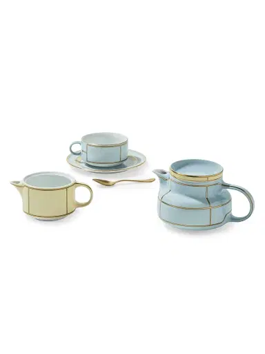 Ginori 1735 Diva Colonna Coffee Pot with Cover - Diva Celes | Thumbnail 10 Ginori 1735 Diva Colonna Coffee Pot with Cover - Diva Celes | Thumbnail 10