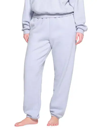 SKIMS Women's Cotton Fleece Classic Jogger - Periwinkle | Thumbnail 2 SKIMS Women's Cotton Fleece Classic Jogger - Periwinkle | Thumbnail 2
