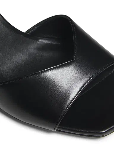 Jimmy Choo Women's Skye Leather Sandals - Black | Thumbnail 5 Jimmy Choo Women's Skye Leather Sandals - Black | Thumbnail 5