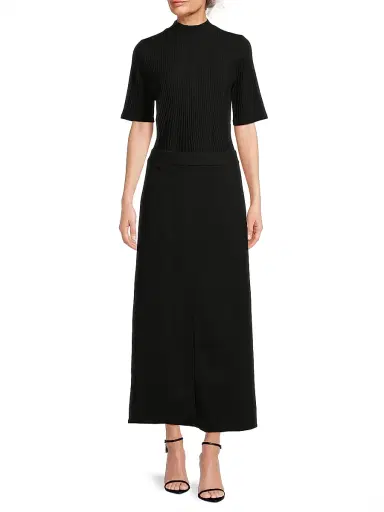 Eileen Fisher Women's Knit Maxi Skirt - Black | Thumbnail 2 Eileen Fisher Women's Knit Maxi Skirt - Black | Thumbnail 2