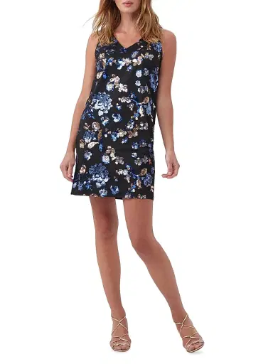 Trina Turk Women's Glitterati Sequin Floral Minidress | Thumbnail 2 Trina Turk Women's Glitterati Sequin Floral Minidress | Thumbnail 2