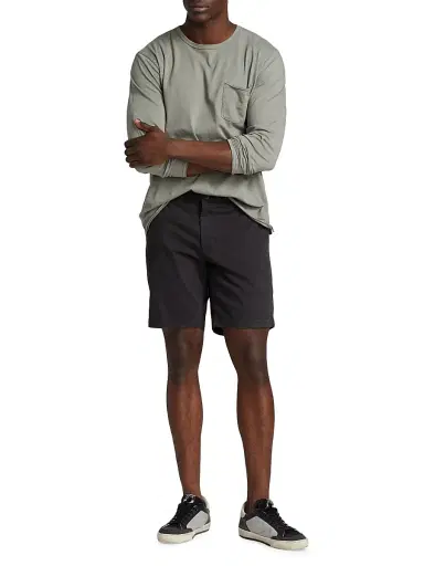 AG Jeans Men's Wanderer Twill Shorts - Super Black | Thumbnail 2 AG Jeans Men's Wanderer Twill Shorts - Super Black | Thumbnail 2