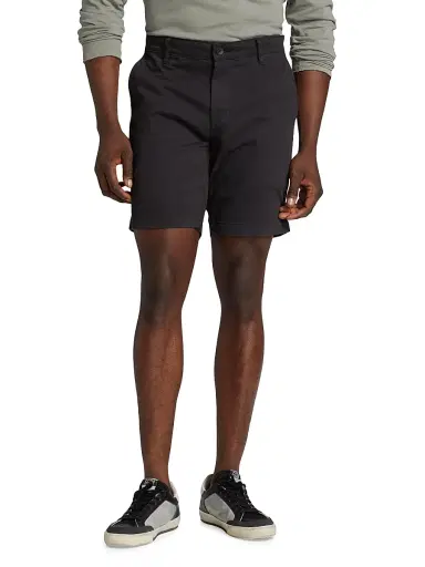 AG Jeans Men's Wanderer Twill Shorts - Super Black | Thumbnail 3 AG Jeans Men's Wanderer Twill Shorts - Super Black | Thumbnail 3