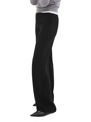 Theory Women's Relaxed Straight-Fit Trousers - Black | Thumbnail 4 Theory Women's Relaxed Straight-Fit Trousers - Black | Thumbnail 4