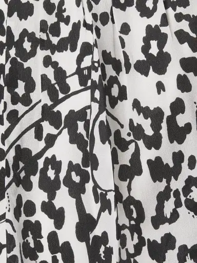 Lilly Pulitzer Women's Cleme Leopard Silk Dress - Coconut | Thumbnail 6 Lilly Pulitzer Women's Cleme Leopard Silk Dress - Coconut | Thumbnail 6