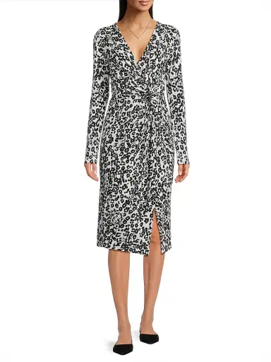 Lilly Pulitzer Women's Odella V-Neck Midi-Dress - Coconut | Thumbnail 2 Lilly Pulitzer Women's Odella V-Neck Midi-Dress - Coconut | Thumbnail 2