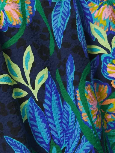 Lilly Pulitzer Women's Deacon Floral Empire Midi Dress - Size 10 | Thumbnail 6 Lilly Pulitzer Women's Deacon Floral Empire Midi Dress - Size 10 | Thumbnail 6