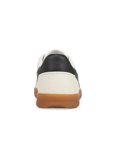 Vince Men's Oasis Leather Low-Top Sneakers - Foam White Night Blue | Thumbnail 3 Vince Men's Oasis Leather Low-Top Sneakers - Foam White Night Blue | Thumbnail 3