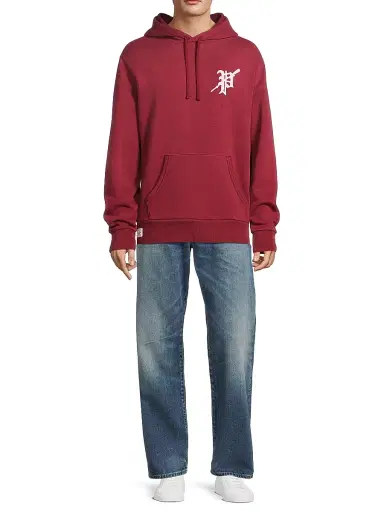 Polo Ralph Lauren Men's Vintage Rowing Fleece Hoodie - Red Carpet | Thumbnail 2 Polo Ralph Lauren Men's Vintage Rowing Fleece Hoodie - Red Carpet | Thumbnail 2