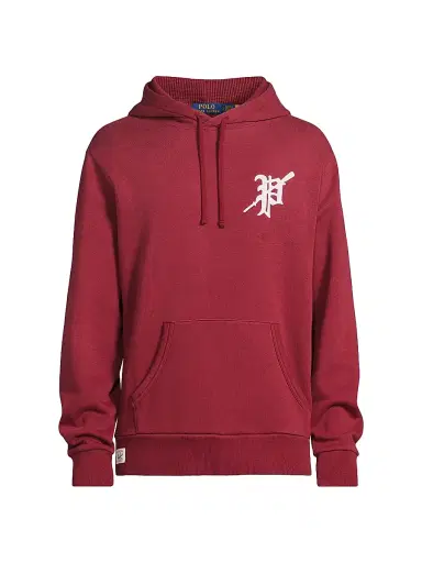 Polo Ralph Lauren Men's Vintage Rowing Fleece Hoodie - Red Carpet | Thumbnail 1 Polo Ralph Lauren Men's Vintage Rowing Fleece Hoodie - Red Carpet | Thumbnail 1