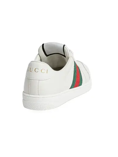 Gucci Women's Screener Leather Low-Top Sneakers - Great White - Size 12 | Thumbnail 3 Gucci Women's Screener Leather Low-Top Sneakers - Great White - Size 12 | Thumbnail 3