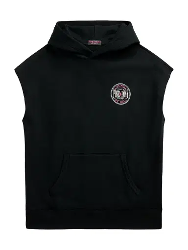 Polo Ralph Lauren Men's Unisex Pink Pony Vintage Fleece Sleeveless Hoodie | Thumbnail 1 Polo Ralph Lauren Men's Unisex Pink Pony Vintage Fleece Sleeveless Hoodie | Thumbnail 1