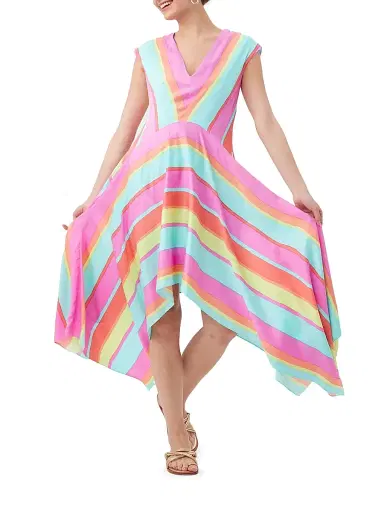 Trina Turk Women's Havia Striped Maxi Dress | Thumbnail 1 Trina Turk Women's Havia Striped Maxi Dress | Thumbnail 1